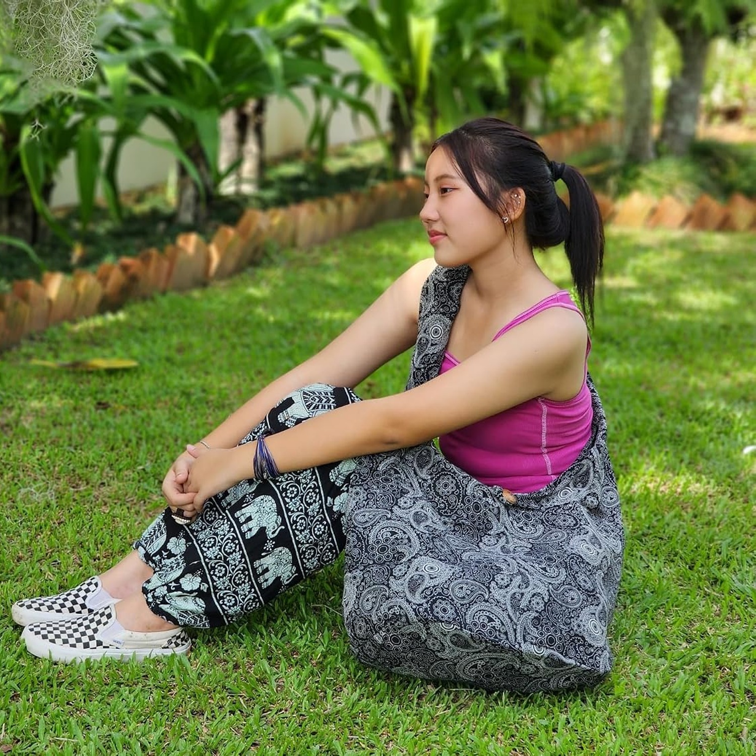 Paisley Cotton Hobo Bag: image 3