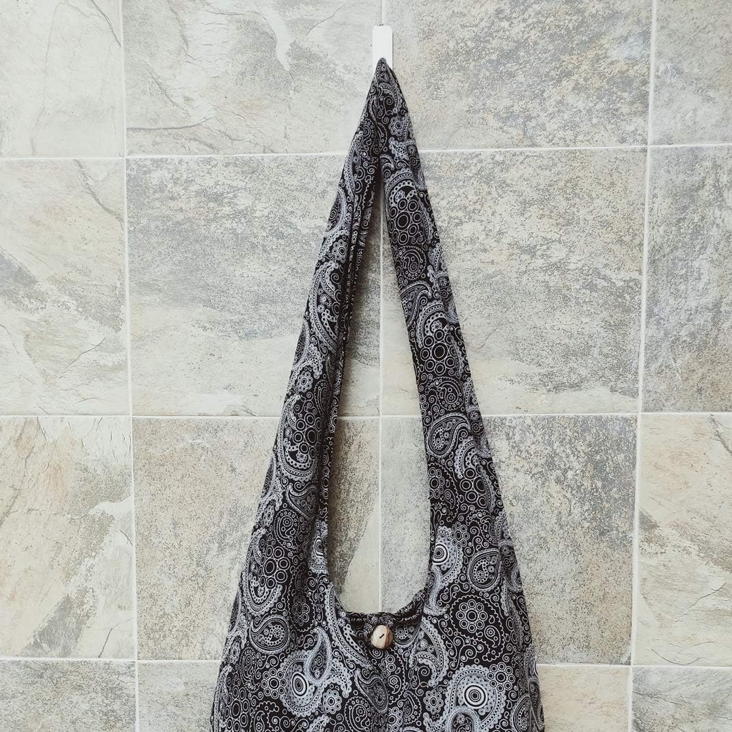 Paisley Cotton Hobo Bag: image 4