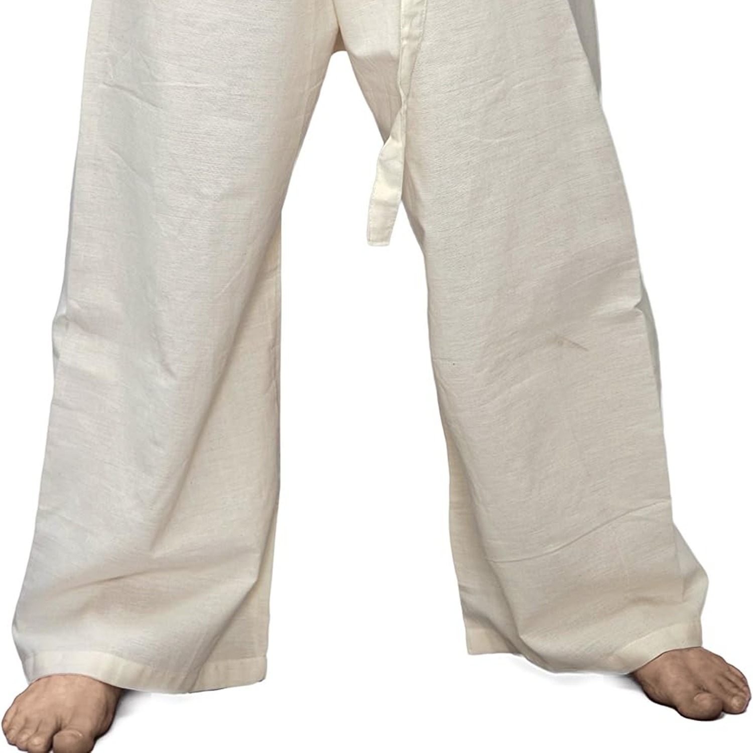 Maroon Cotton Fisherman Wrap Pants: image 6