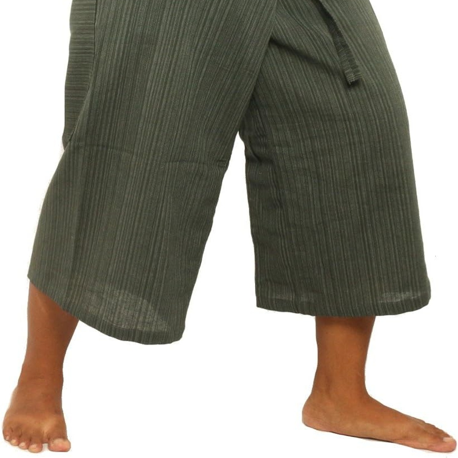 Cotton Blend Thai Fisherman Shorts: image 2