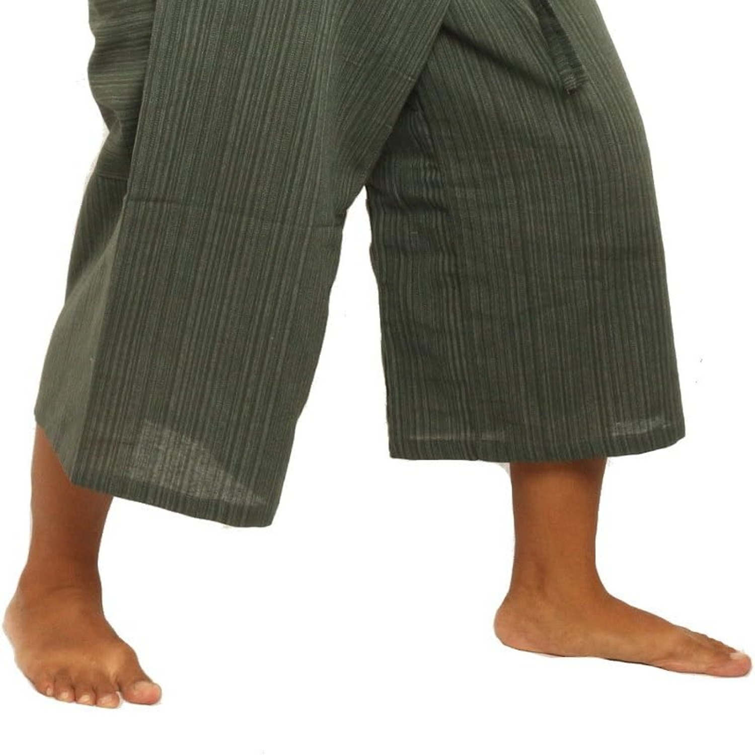 Cotton Blend Thai Fisherman Shorts: image 3