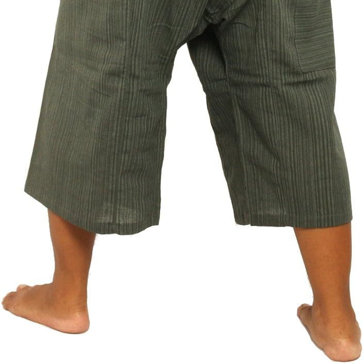 Cotton Blend Thai Fisherman Shorts: image 4