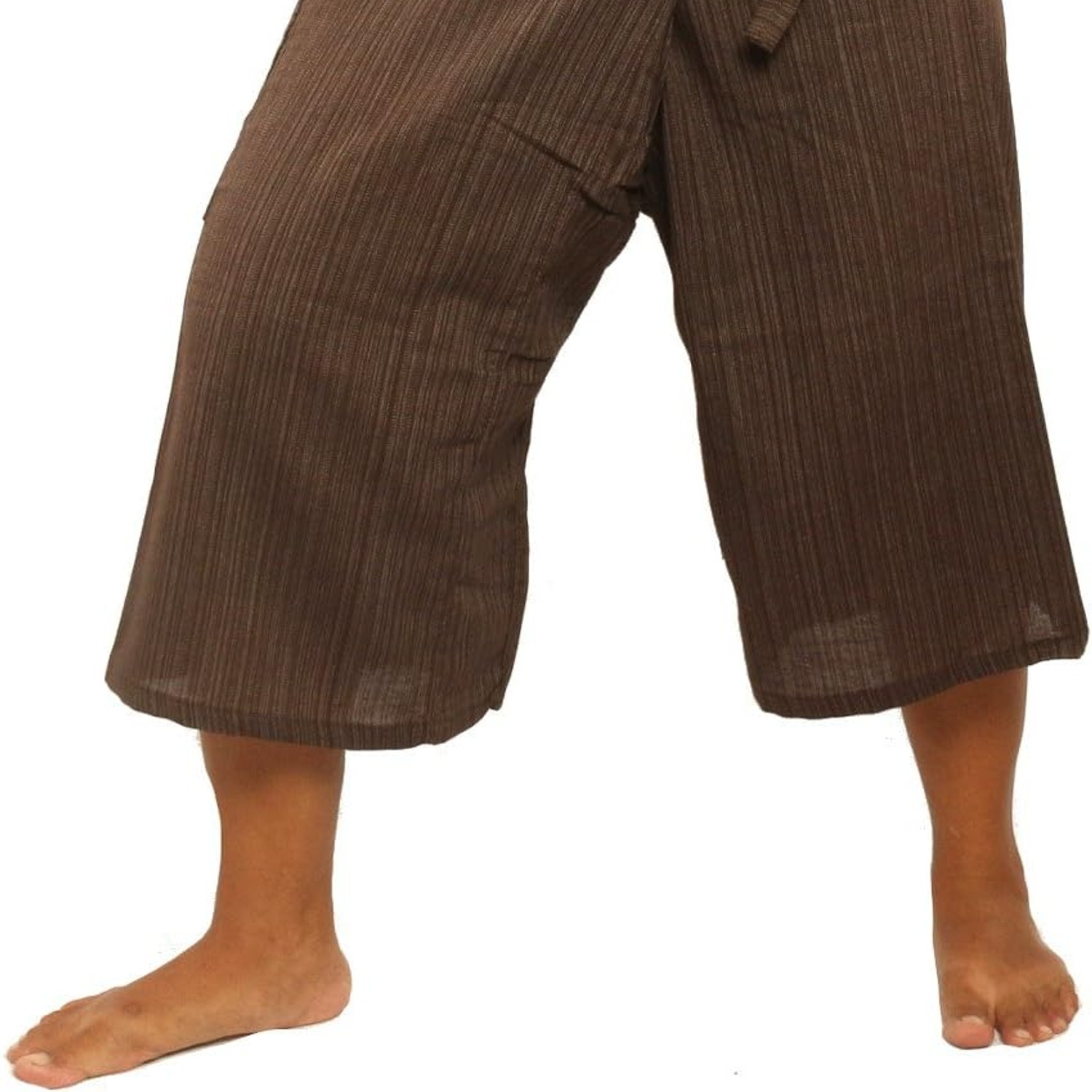 Cotton Blend Thai Fisherman Shorts: image 6