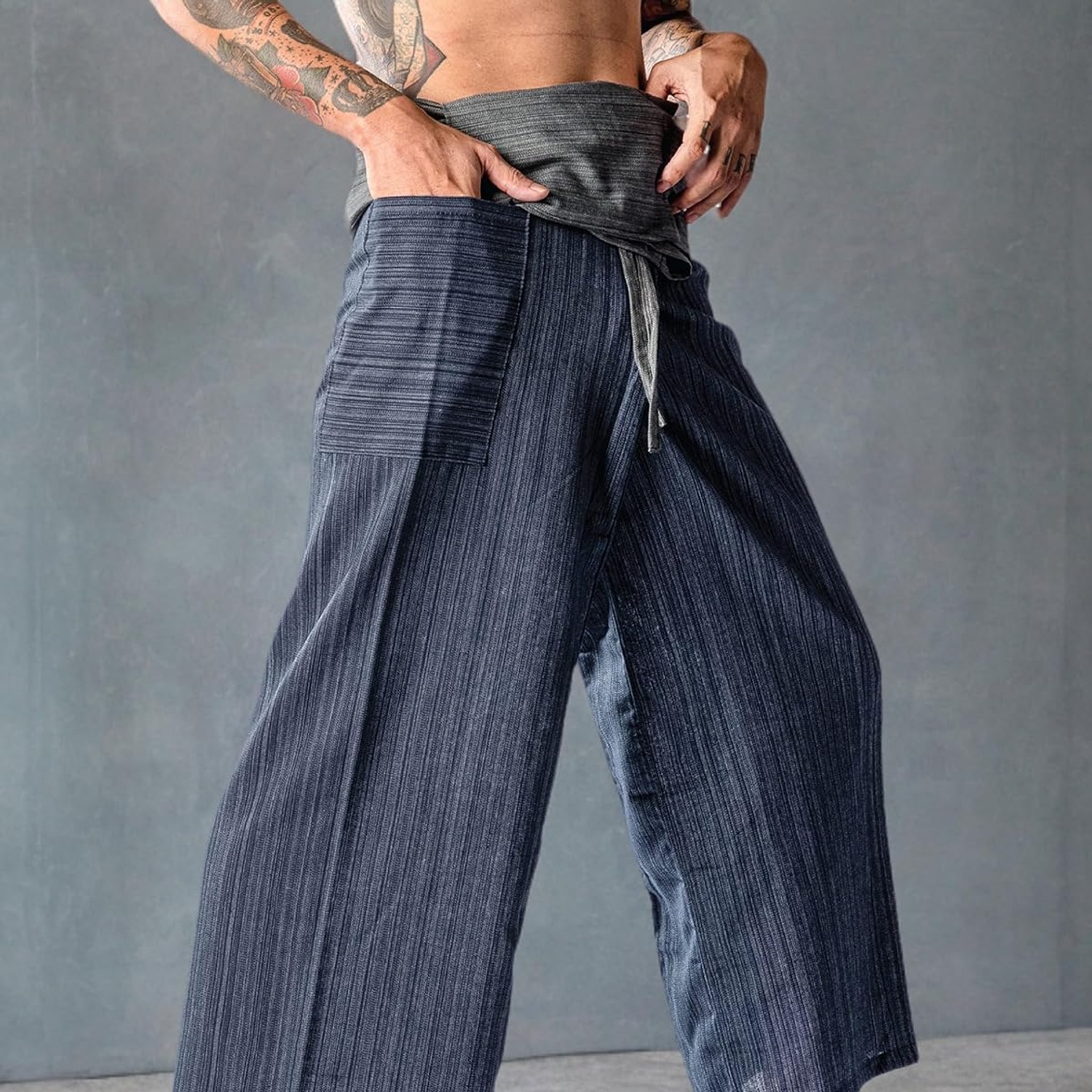 Two Tone Thai Fisherman Pants: image 7