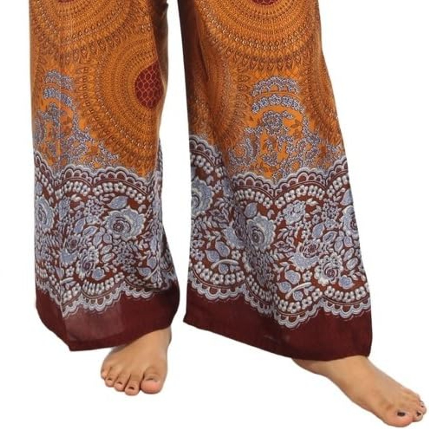 Rayon Mandala Fisherman Pants Small to Medium: image 5